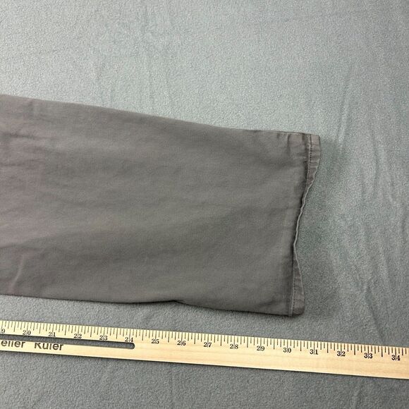 Peter Millar Pants‎ Mens 38 5 Pocket Pants Gray Cotton Blend Chino Business - Picture 10 of 10